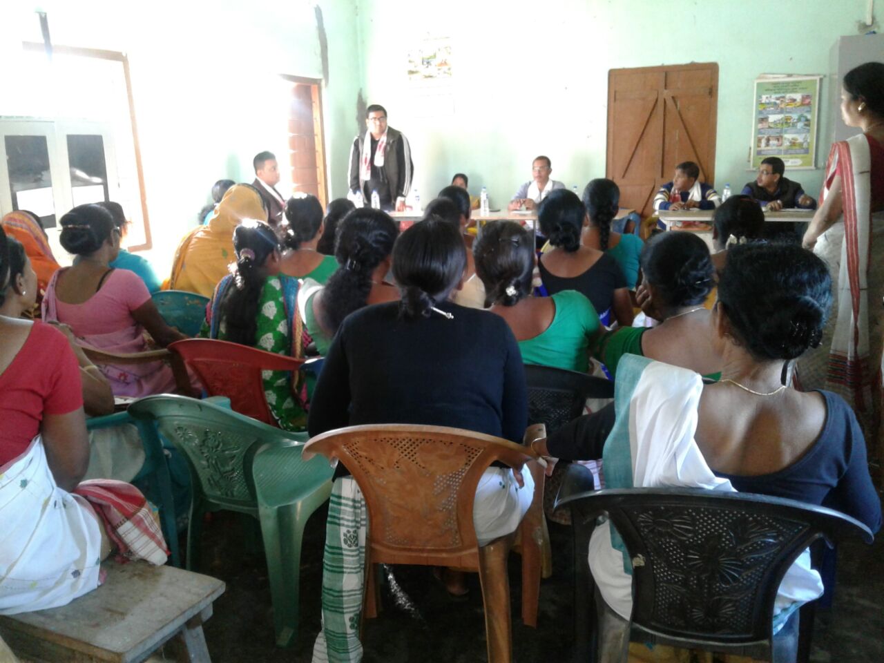Gram Panchayat level presentation in Mazrowmari, Sonitpur