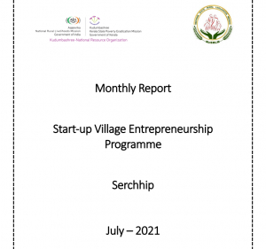 Monthly Report - SVEP Mizoram